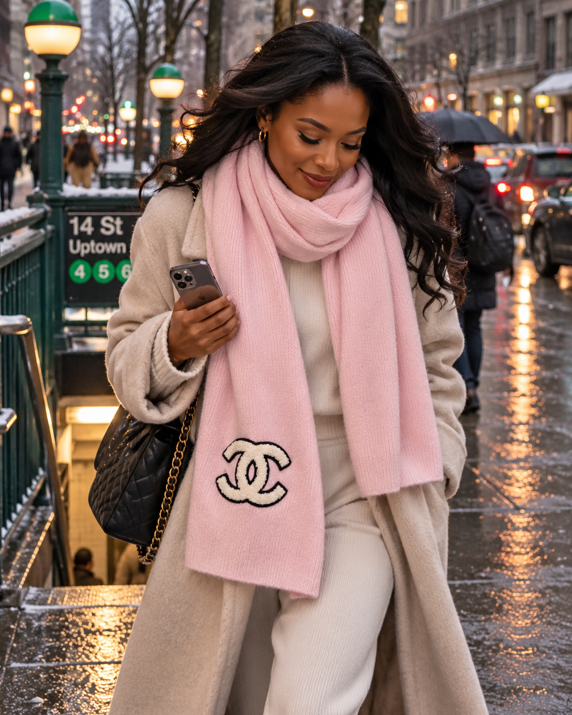Aspen Luxe Signature Knit Scarf