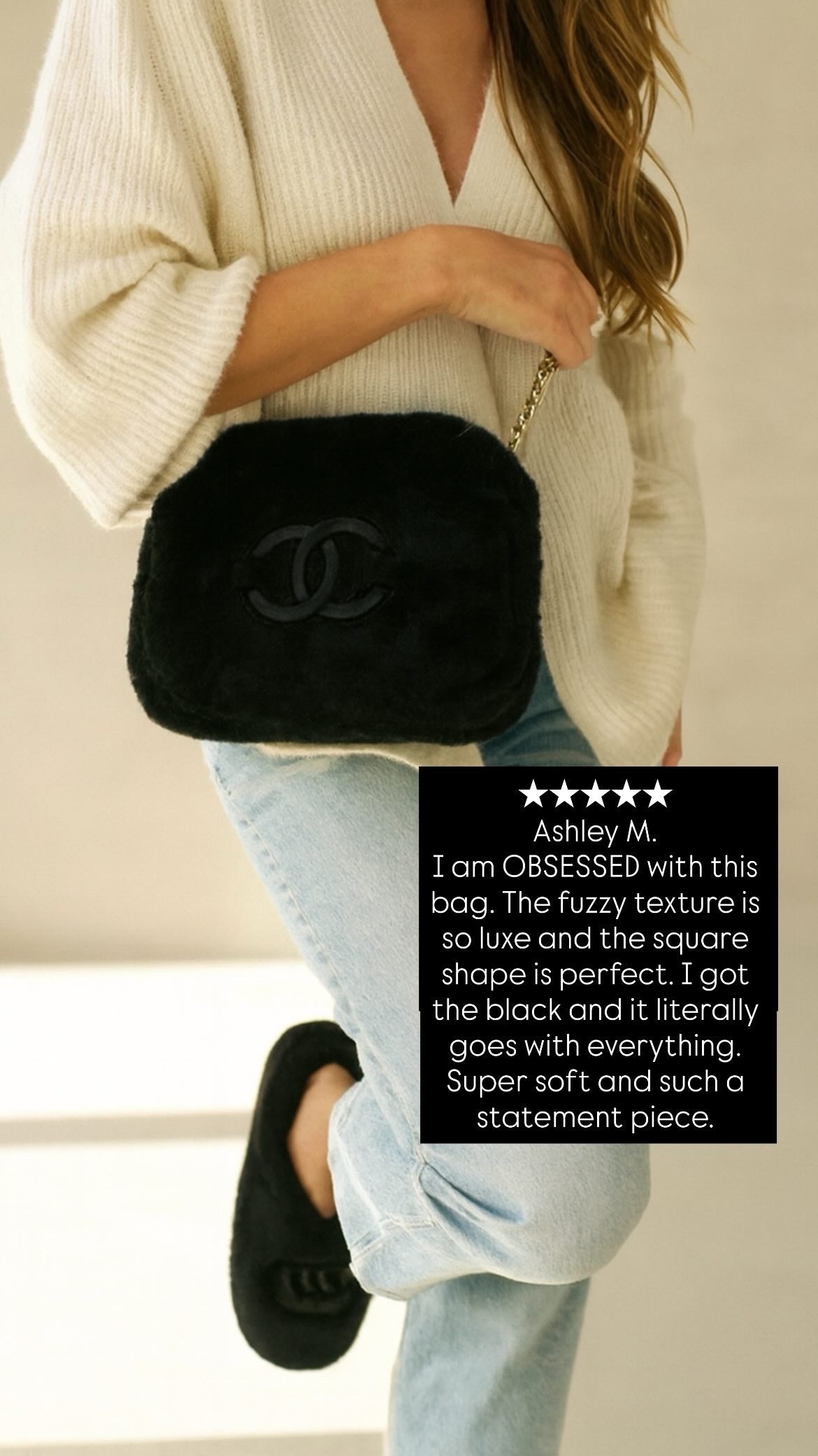 Fuzzy Bag & Slippers (ADDITIONAL DISCOUNT)