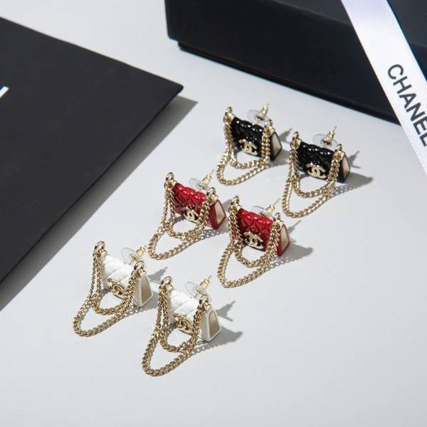 Mini purse earrings