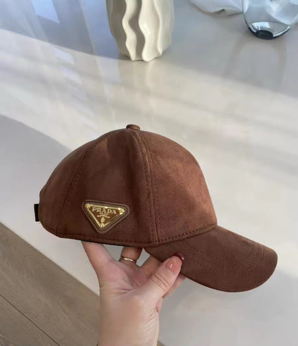 Suede Brown Hat