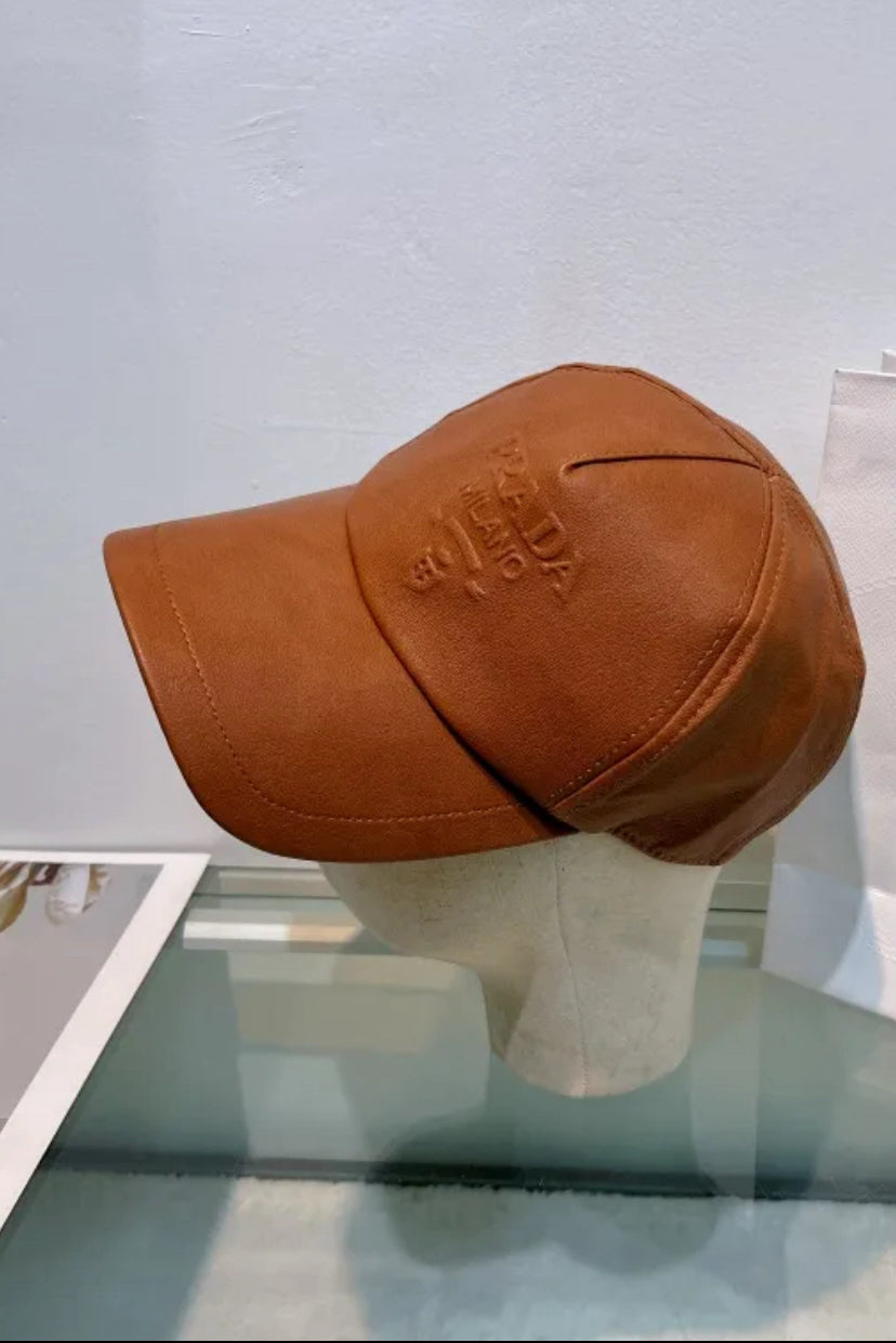 Leather Cap