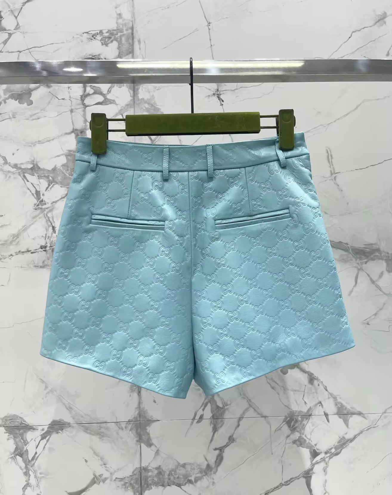 Blue Leather Set