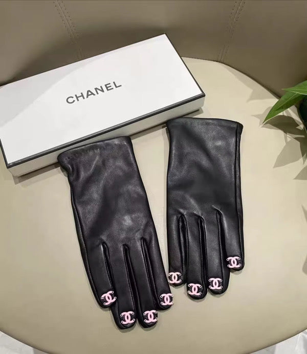 Leather gloves with Box