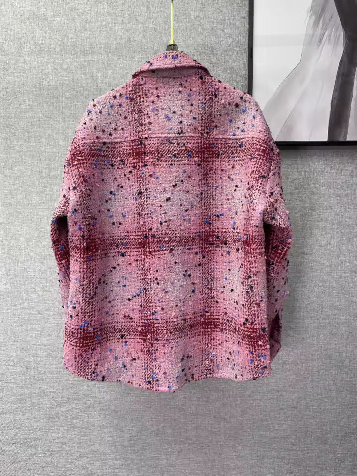 Pink High End Button up