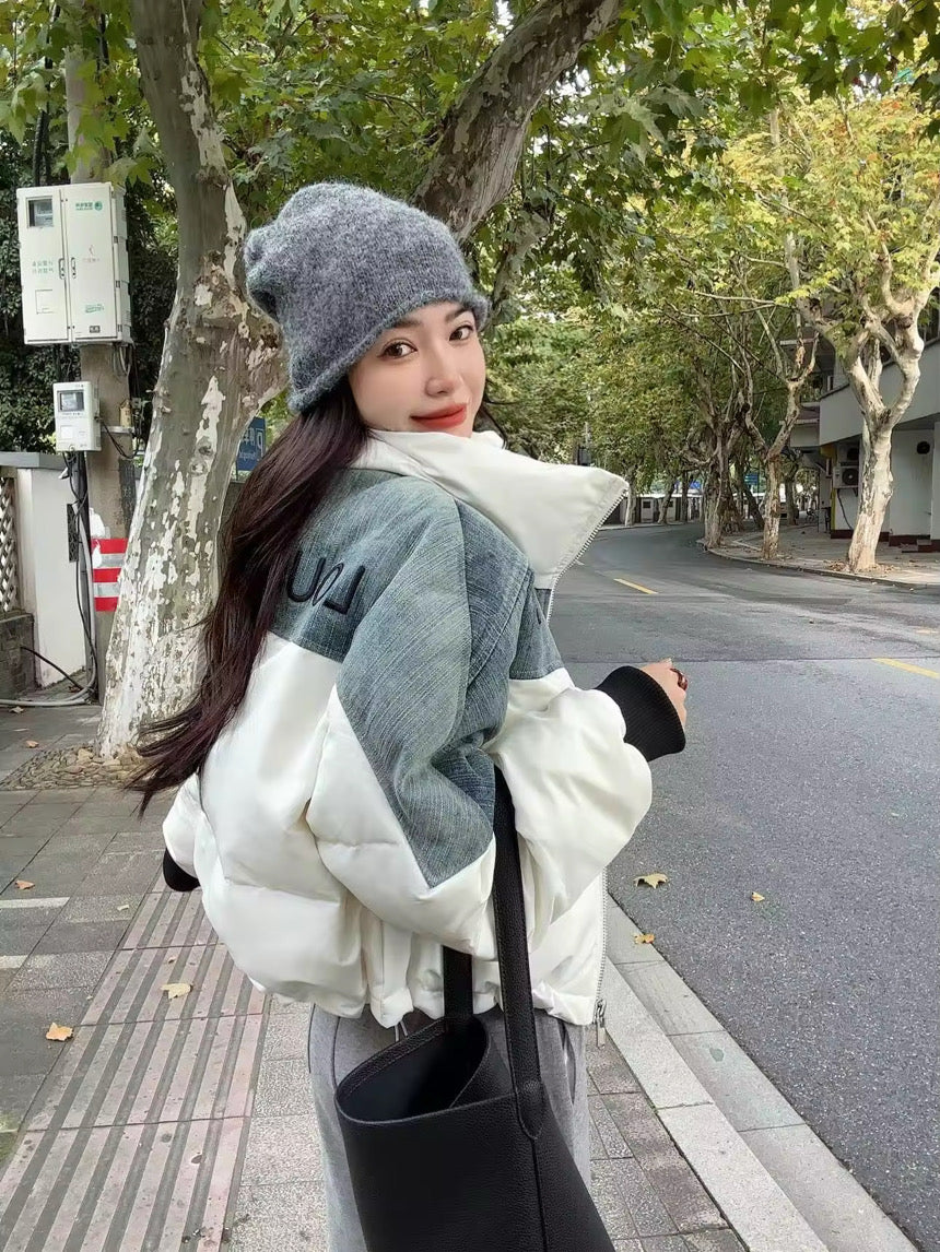 Denim Puffer