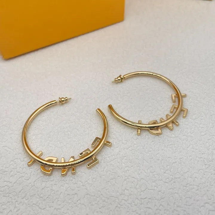 Medium Gold Hoops