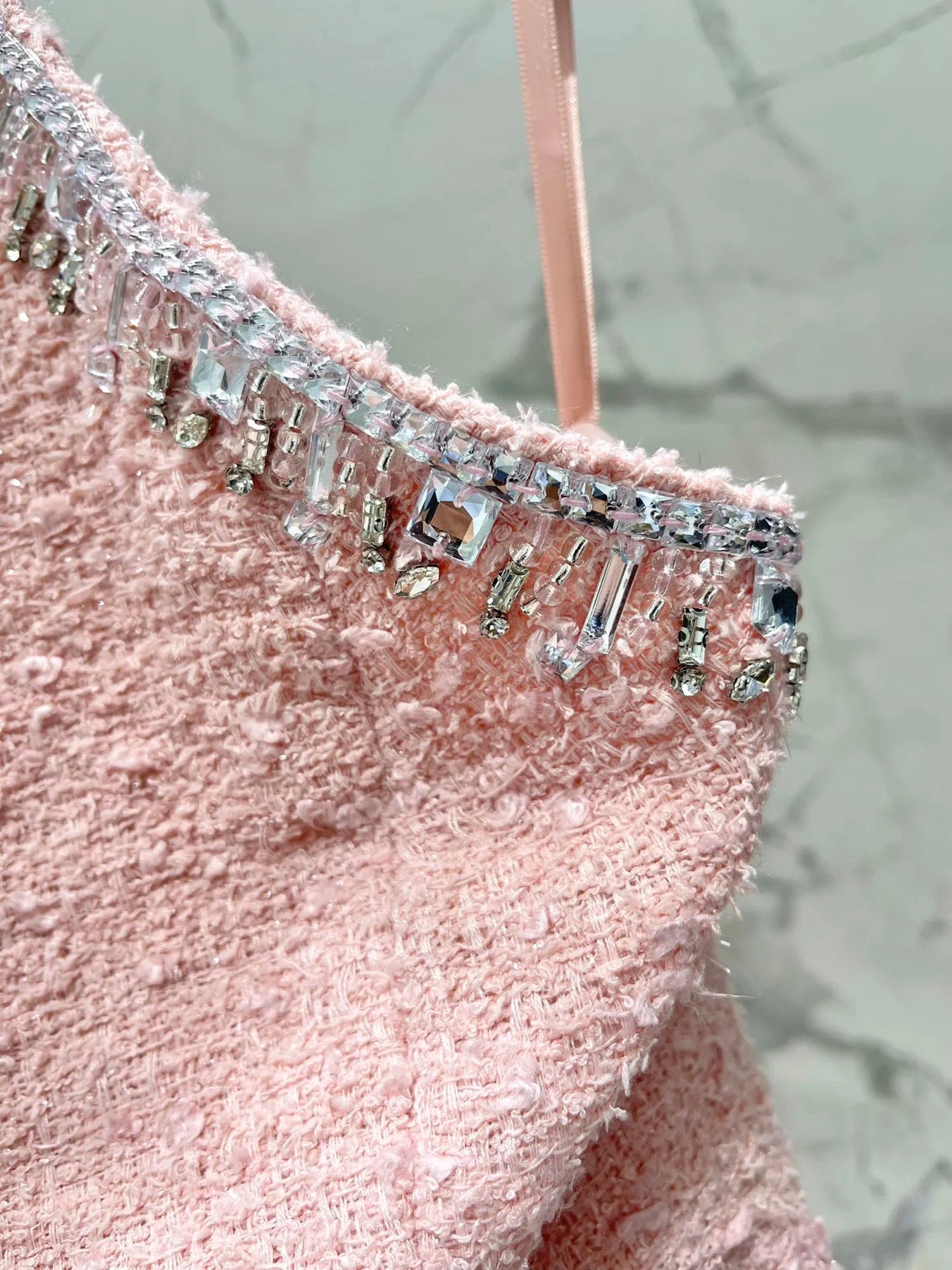 Bedazzled Pink Dress