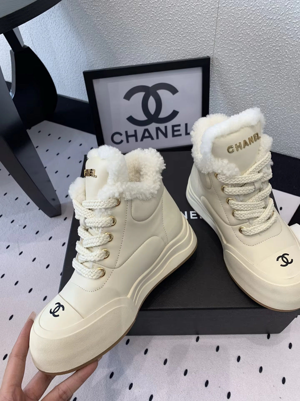 Furry High Tops