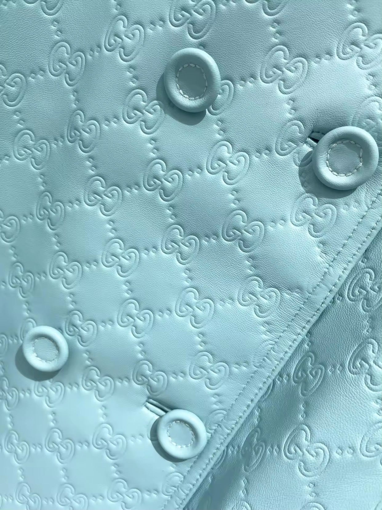 Blue Leather Set