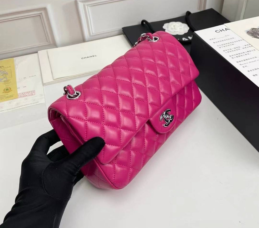 Double flap leather purse
