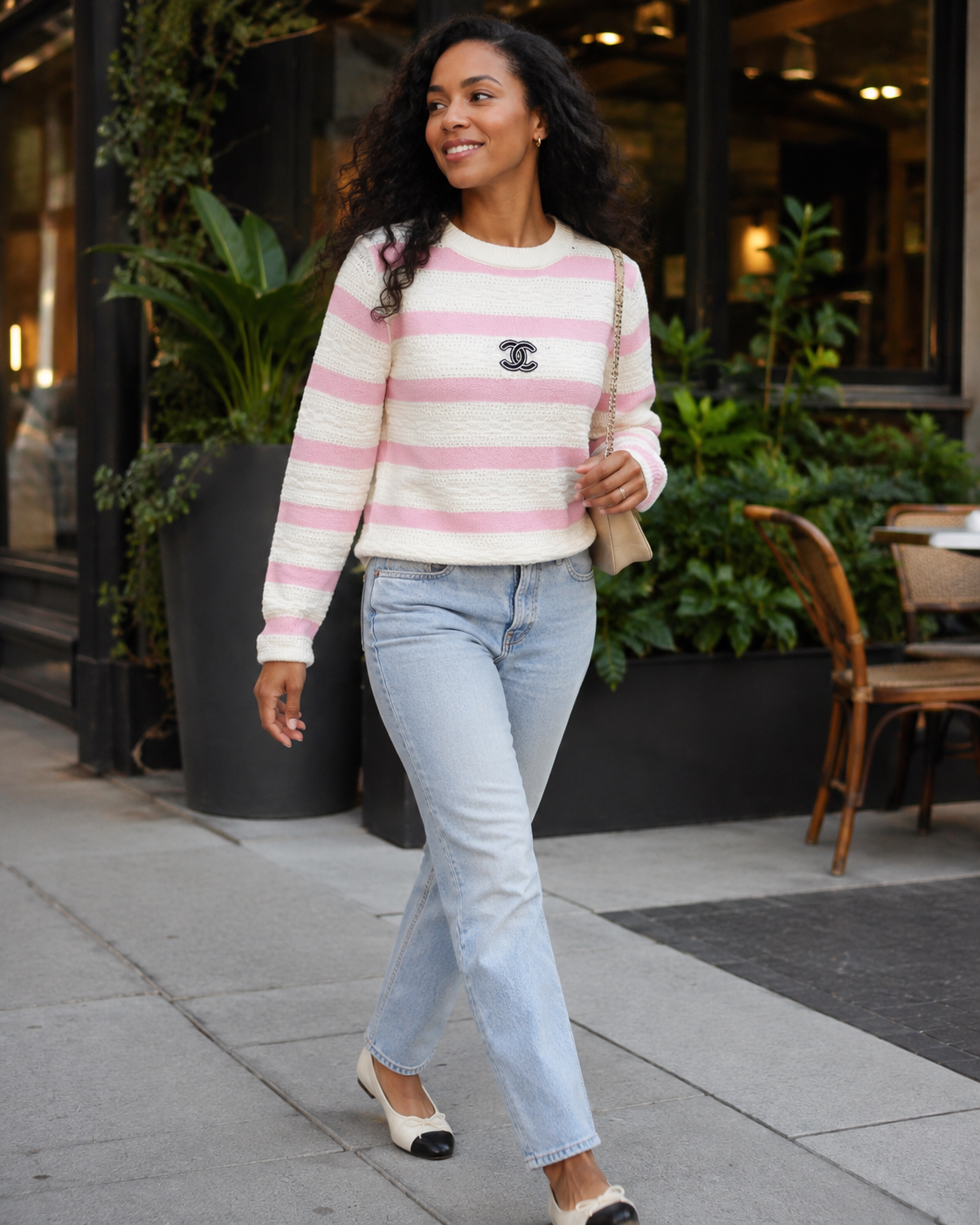The Camille Stripe Knit
