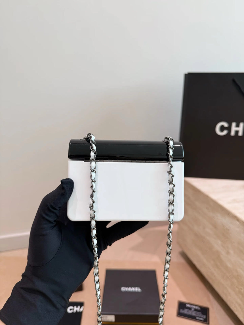 Square Purse with chain (FINAL PRICE)