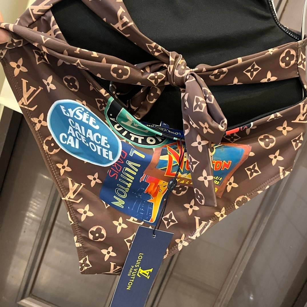Brown Monokini