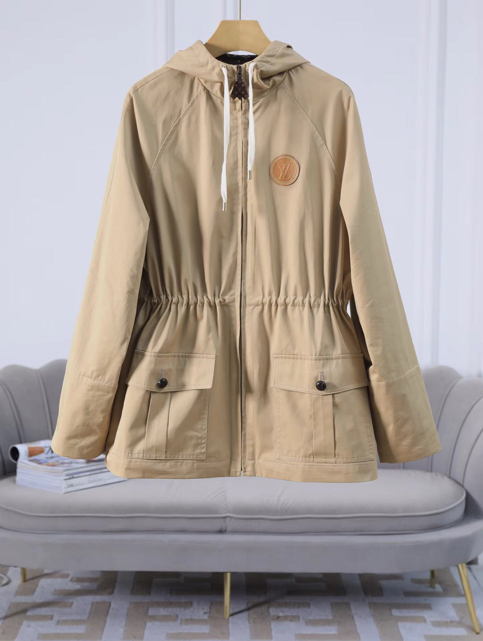 Beige Upscale Coat