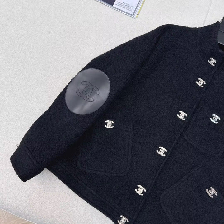 Black Oversized Button up