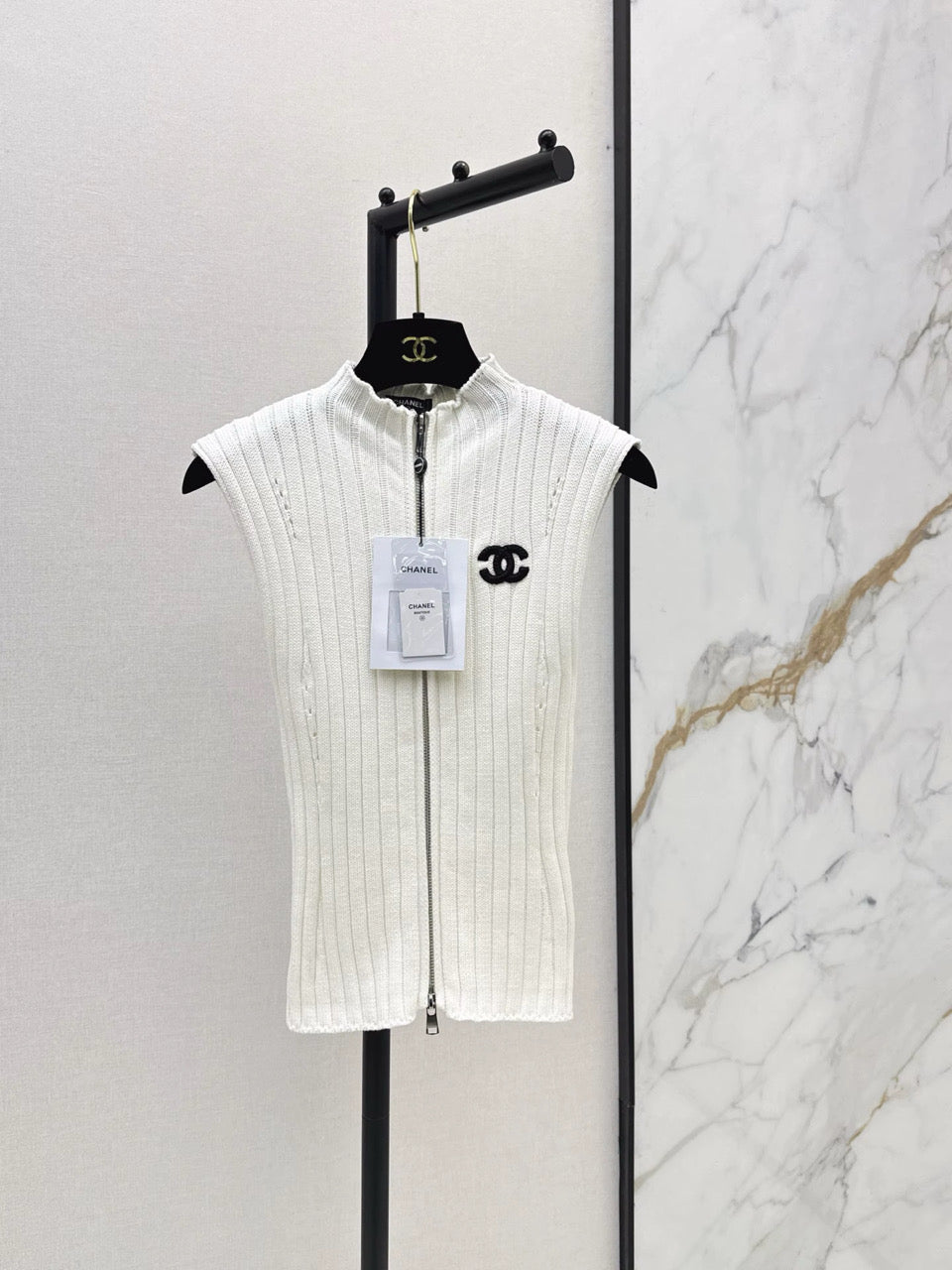 The Fifth Avenue Zip Knit