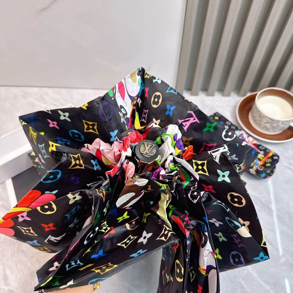Multi color umbrella