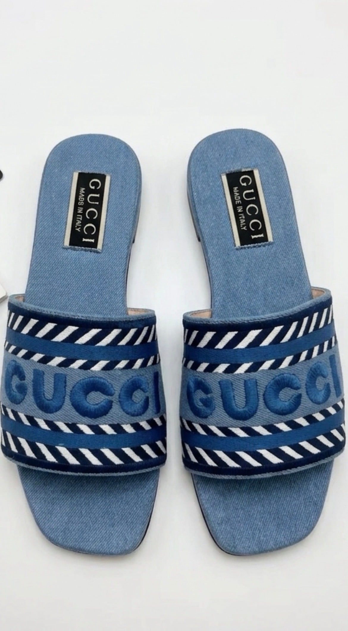 Denim Flats