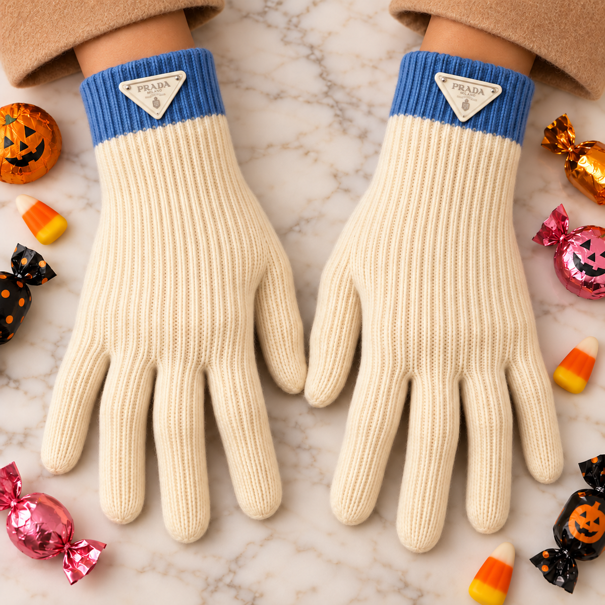 The Aspen Ribbed Knit Gloves