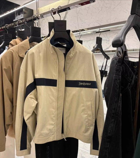 Taupe Zip Up