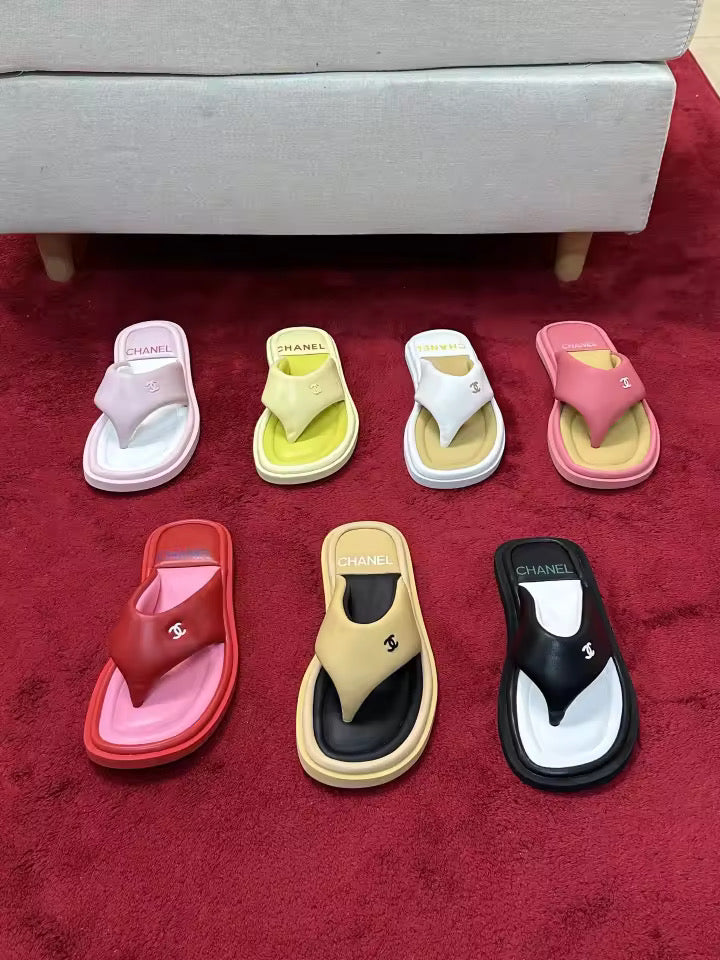 Thong Leather Sandal