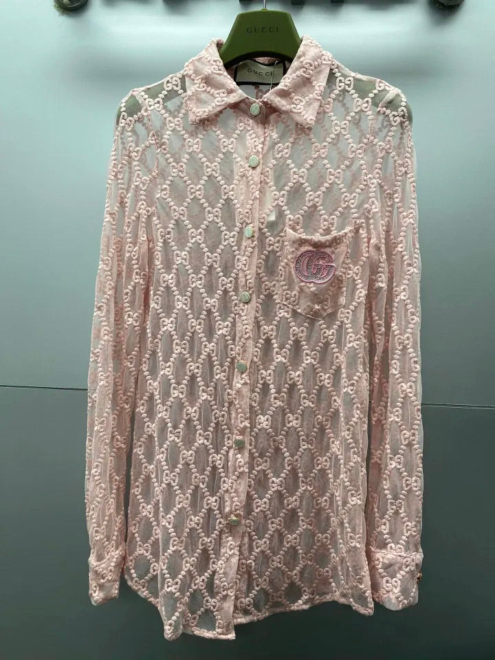 Sheer Lace Top