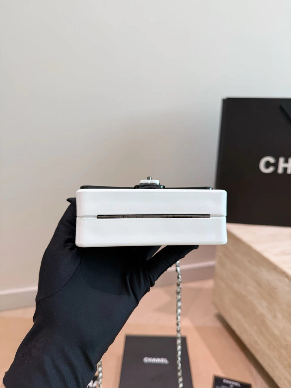 Square Purse with chain (FINAL PRICE)