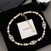Pearl bedazzled necklace