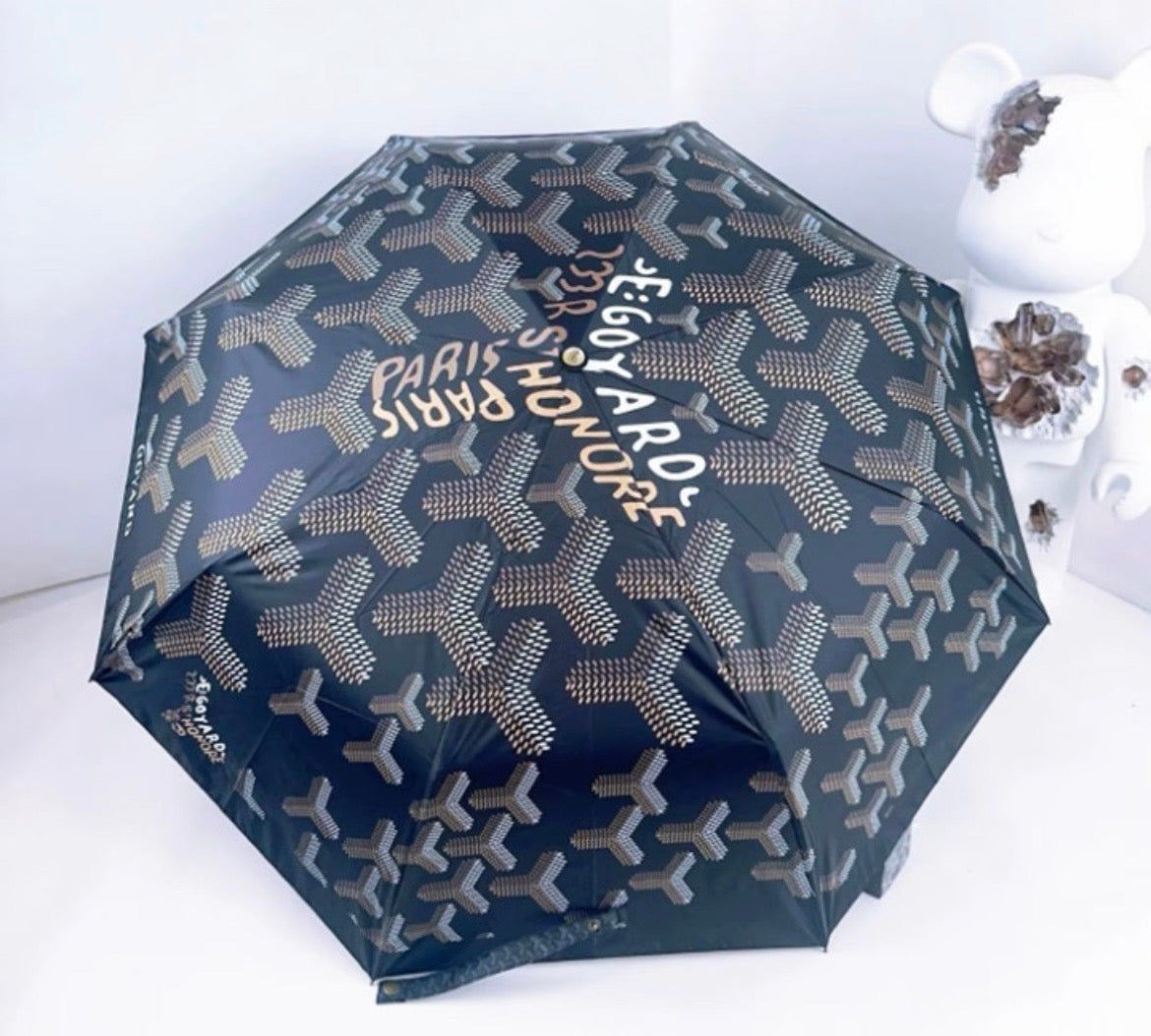 Paris Signature Print Umbrella