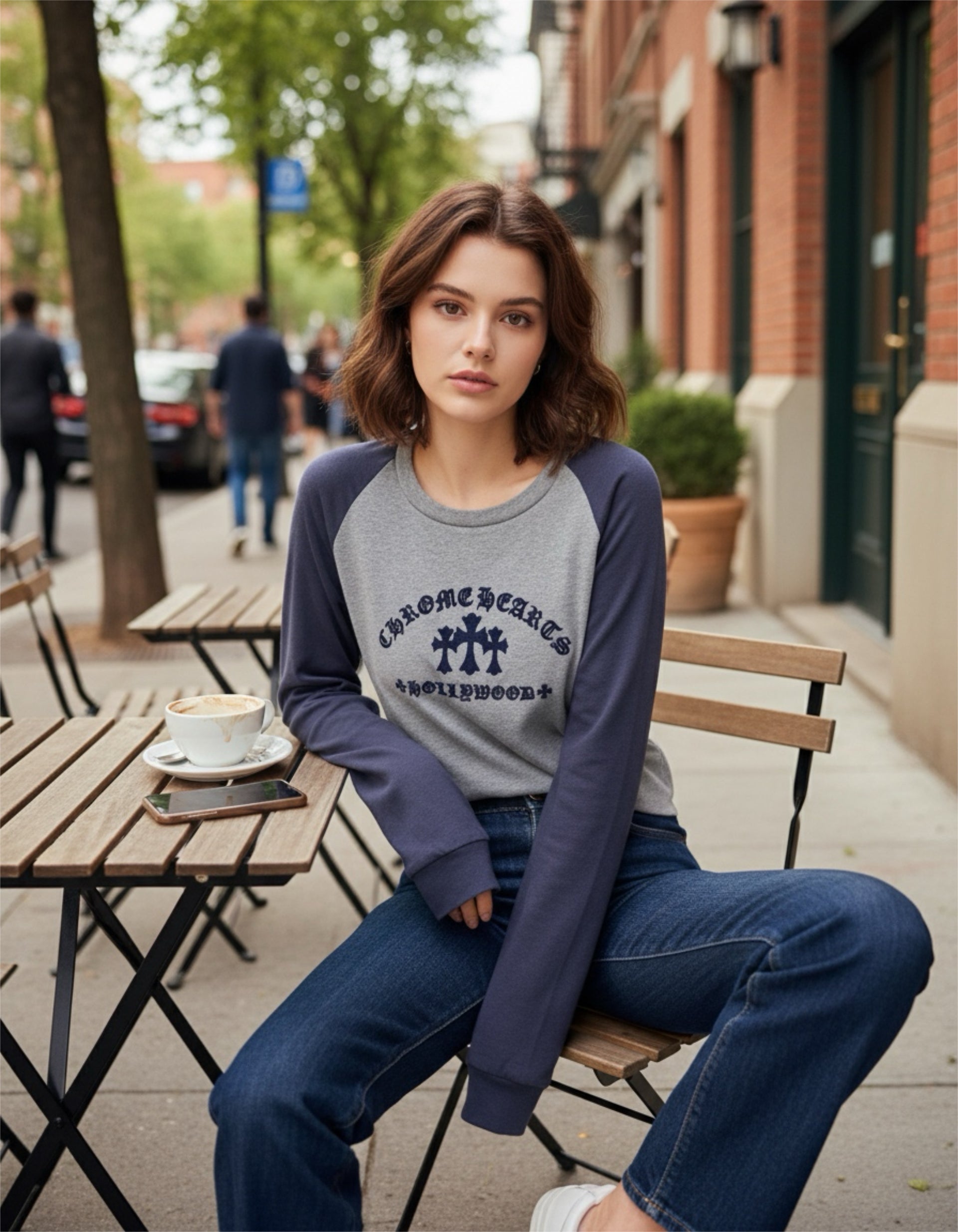 Baseball Style Longsleeve