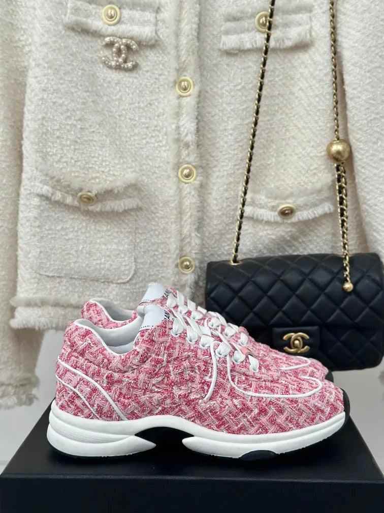 Tweed Tennis Shoe
