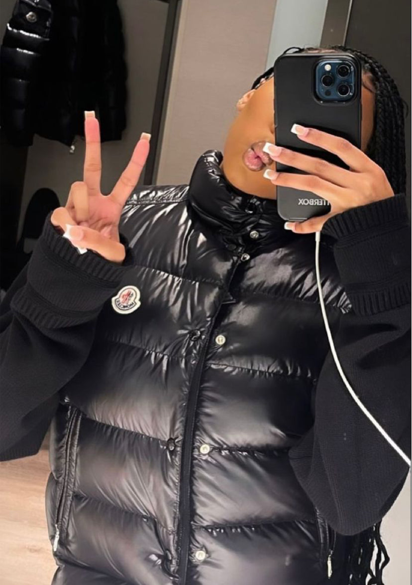 Black Puffer Vest