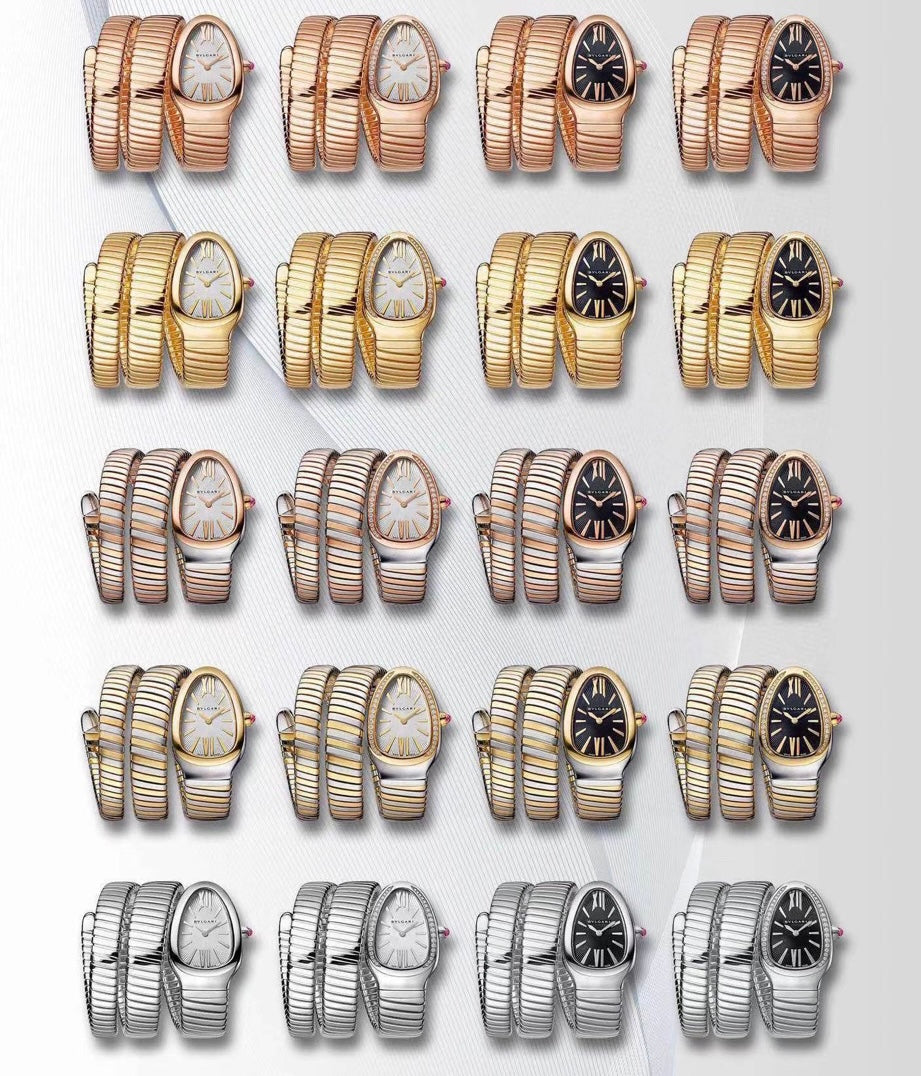 Serpent style watch