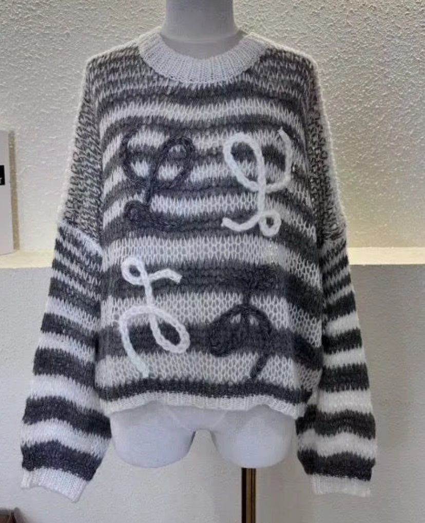 Sheer light Sweater