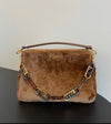 Brown Furry purse