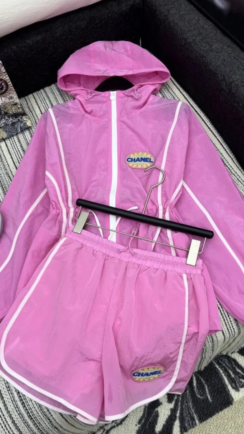 Nylon Two Piece set