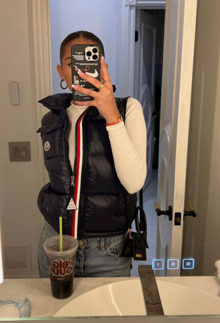 Black Puffer Vest