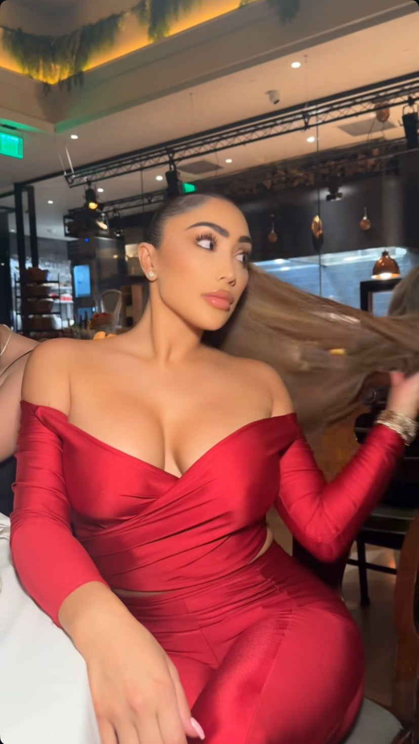 Two Piece off the Shoulder