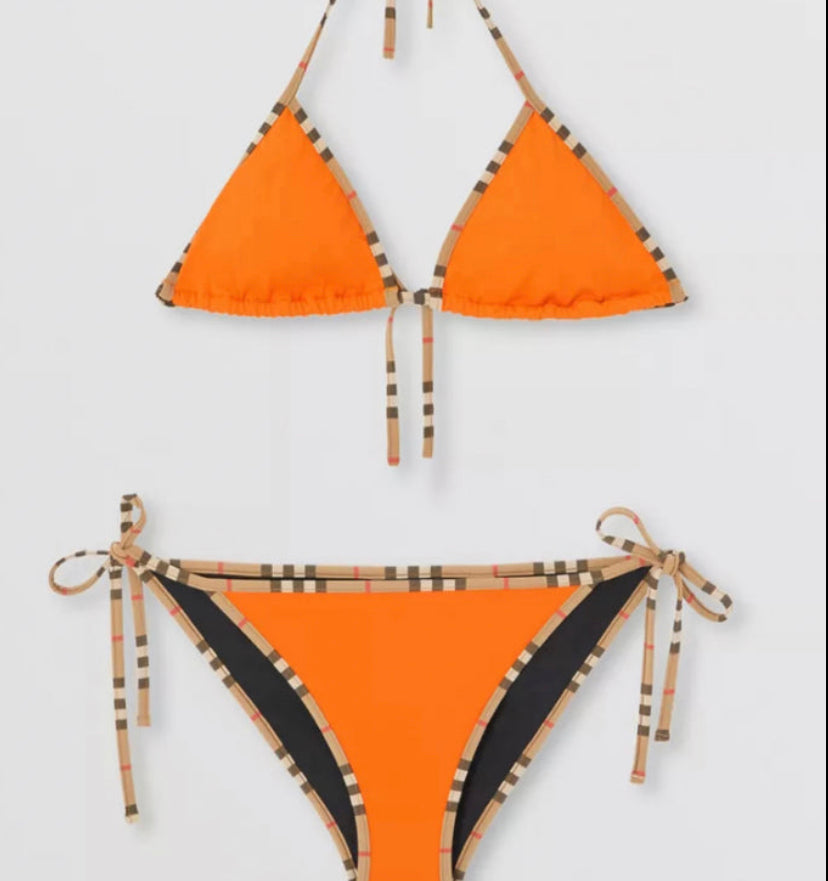 Orange bikini