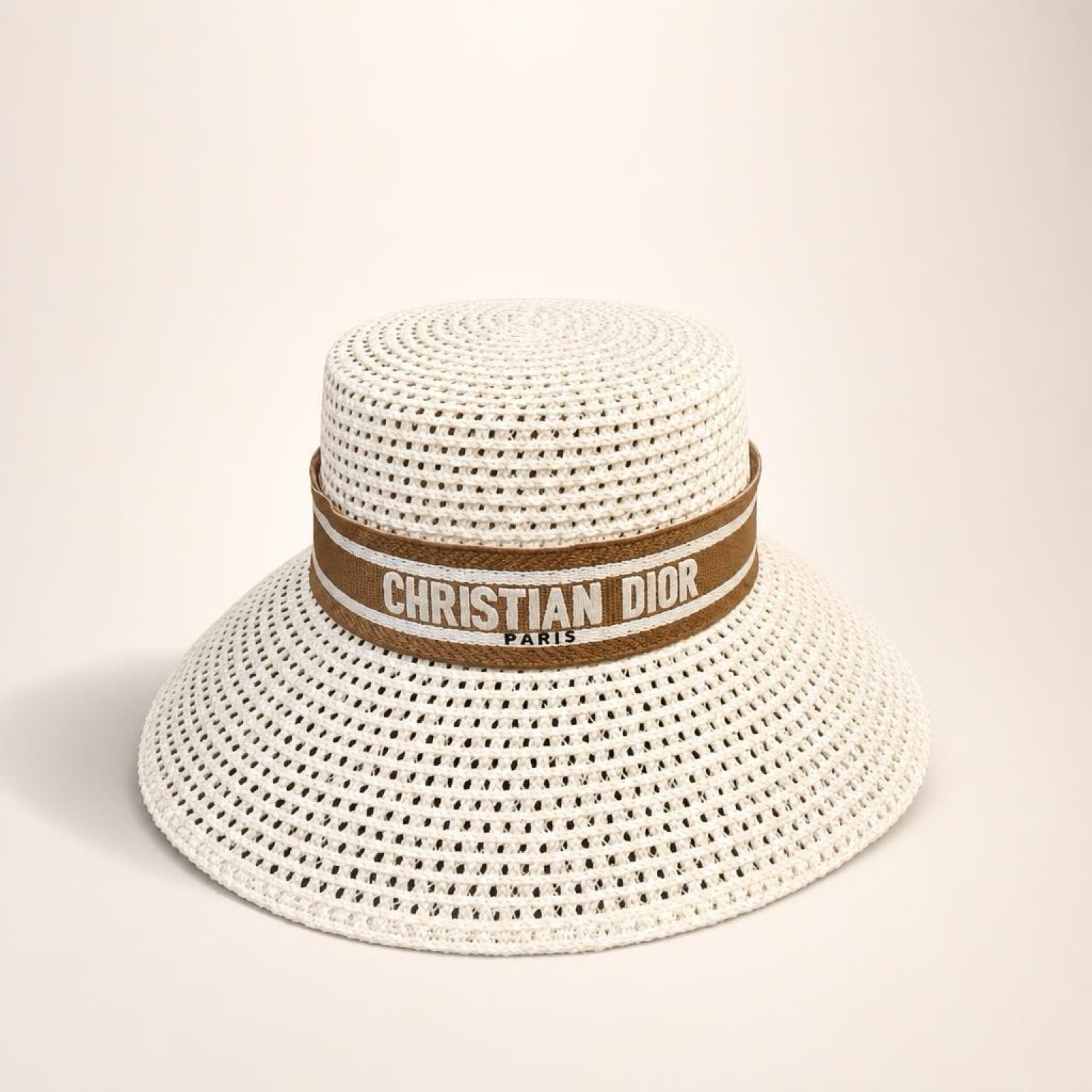 Large Brim Rattan Hat