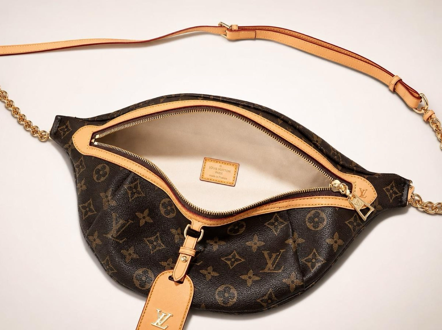 Brown Leather Waist Bag (FINAL PRICE)