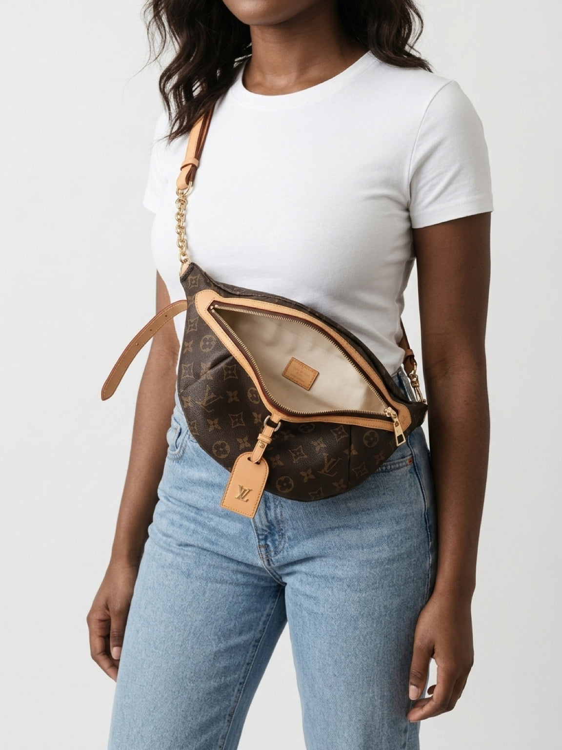 Brown Leather Waist Bag (FINAL PRICE)