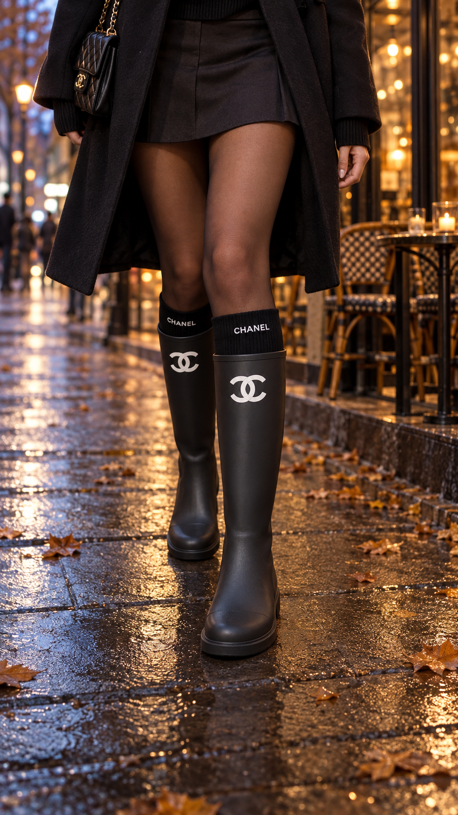The Monogram Rain Boot