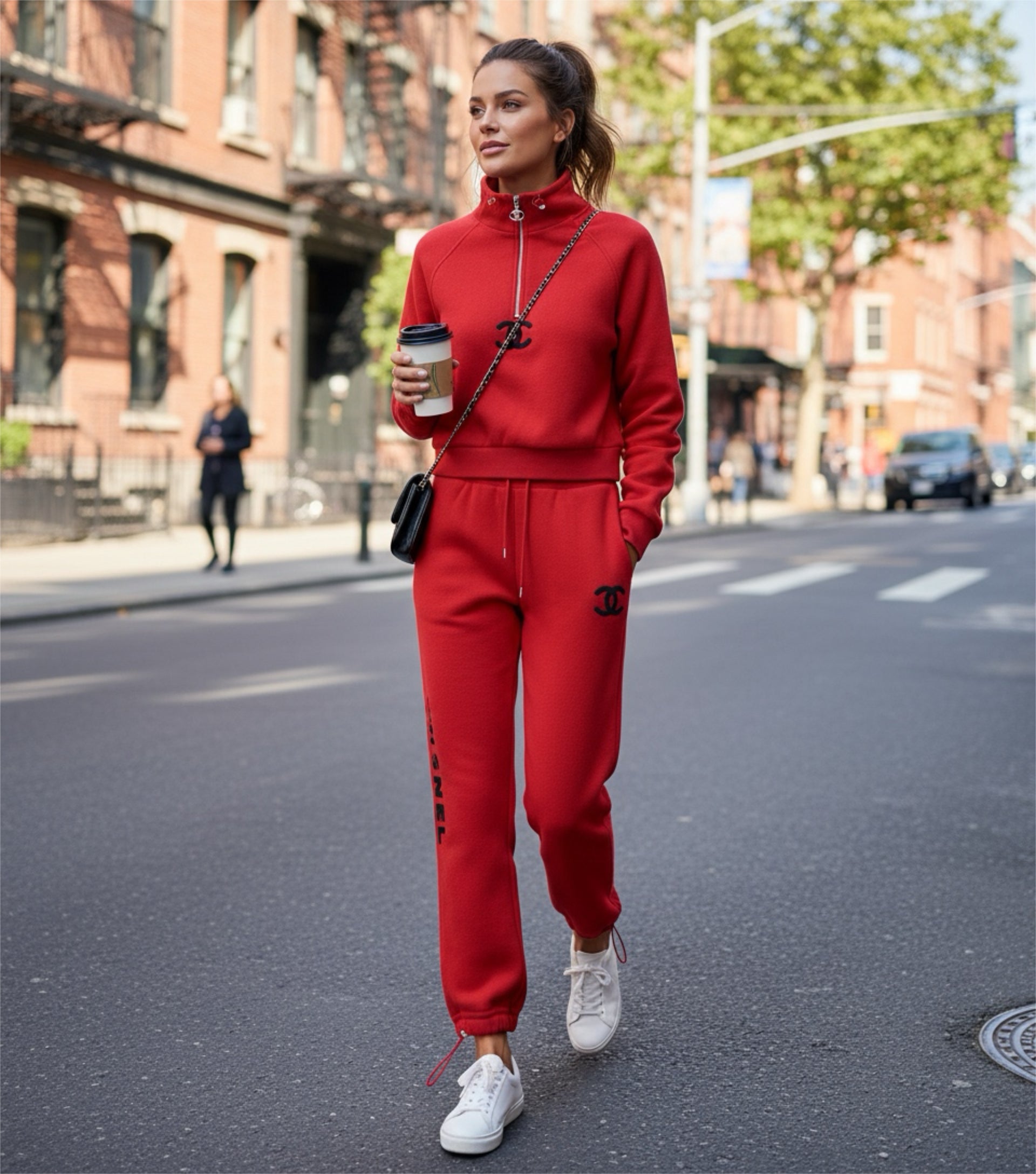 Two Piece Set with Zipper