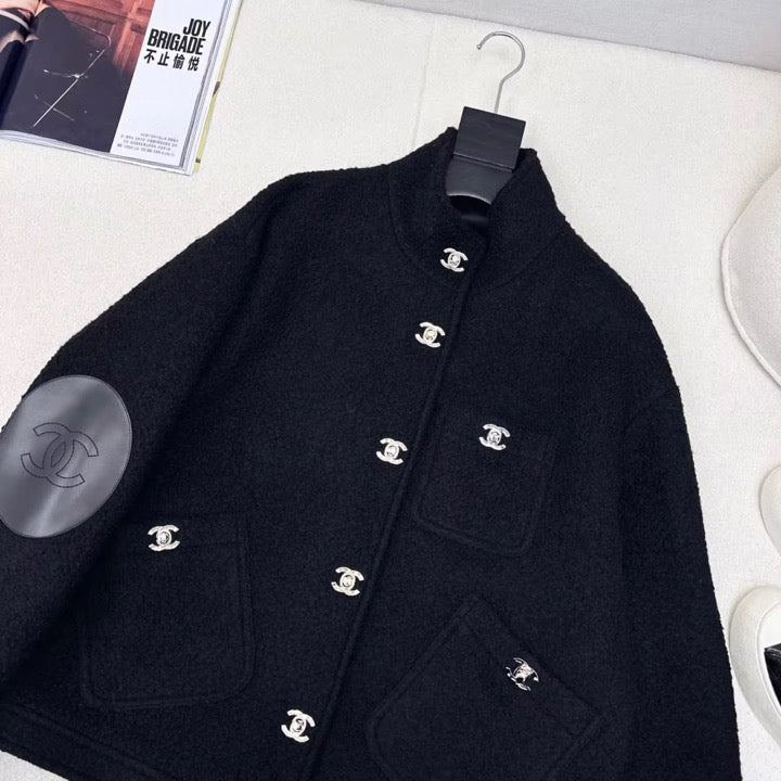 Black Oversized Button up