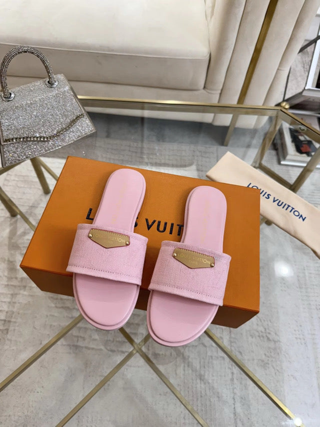 Denim Flats