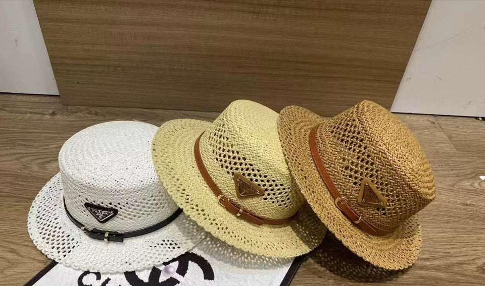 Rattan Hat with belt