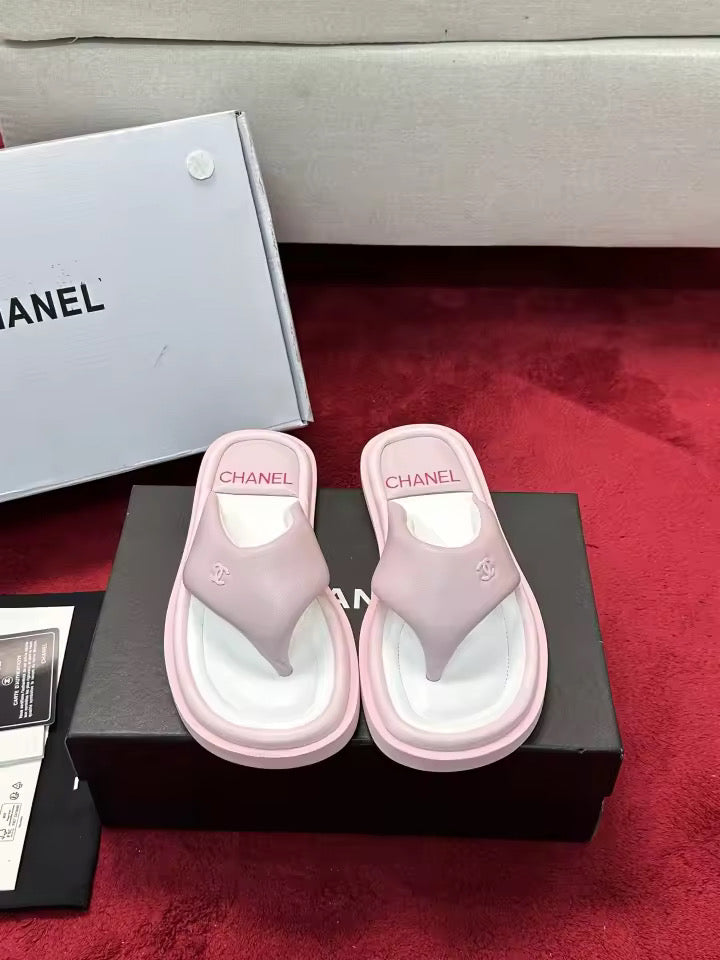 Thong Leather Sandal