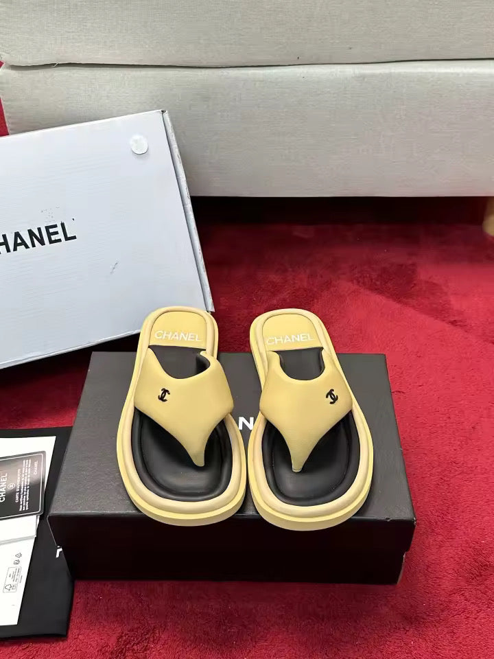 Thong Leather Sandal