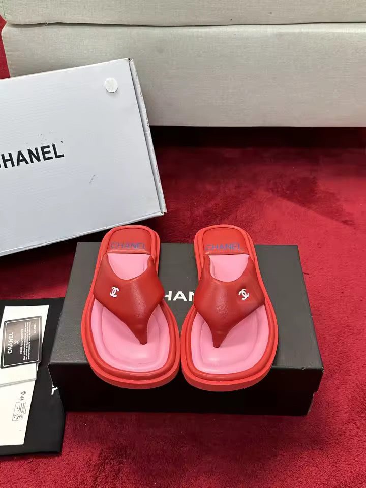 Thong Leather Sandal